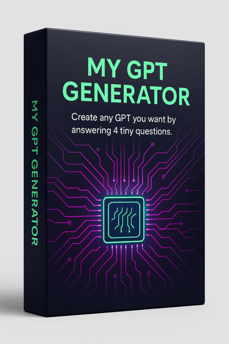 My GPT Generator