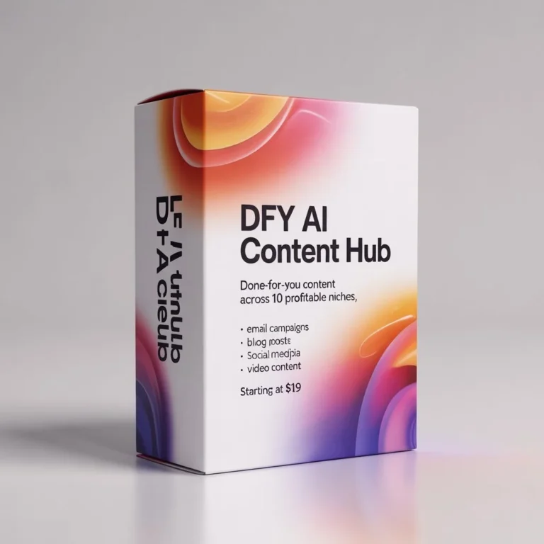 DFY AI Content Hub