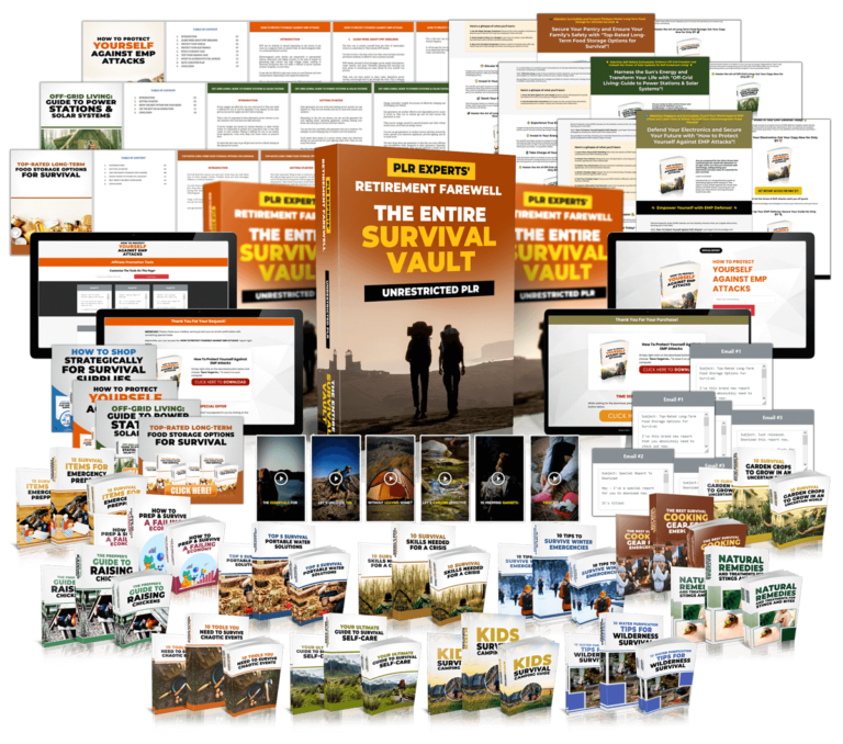 The Entire Survival PLR Vault