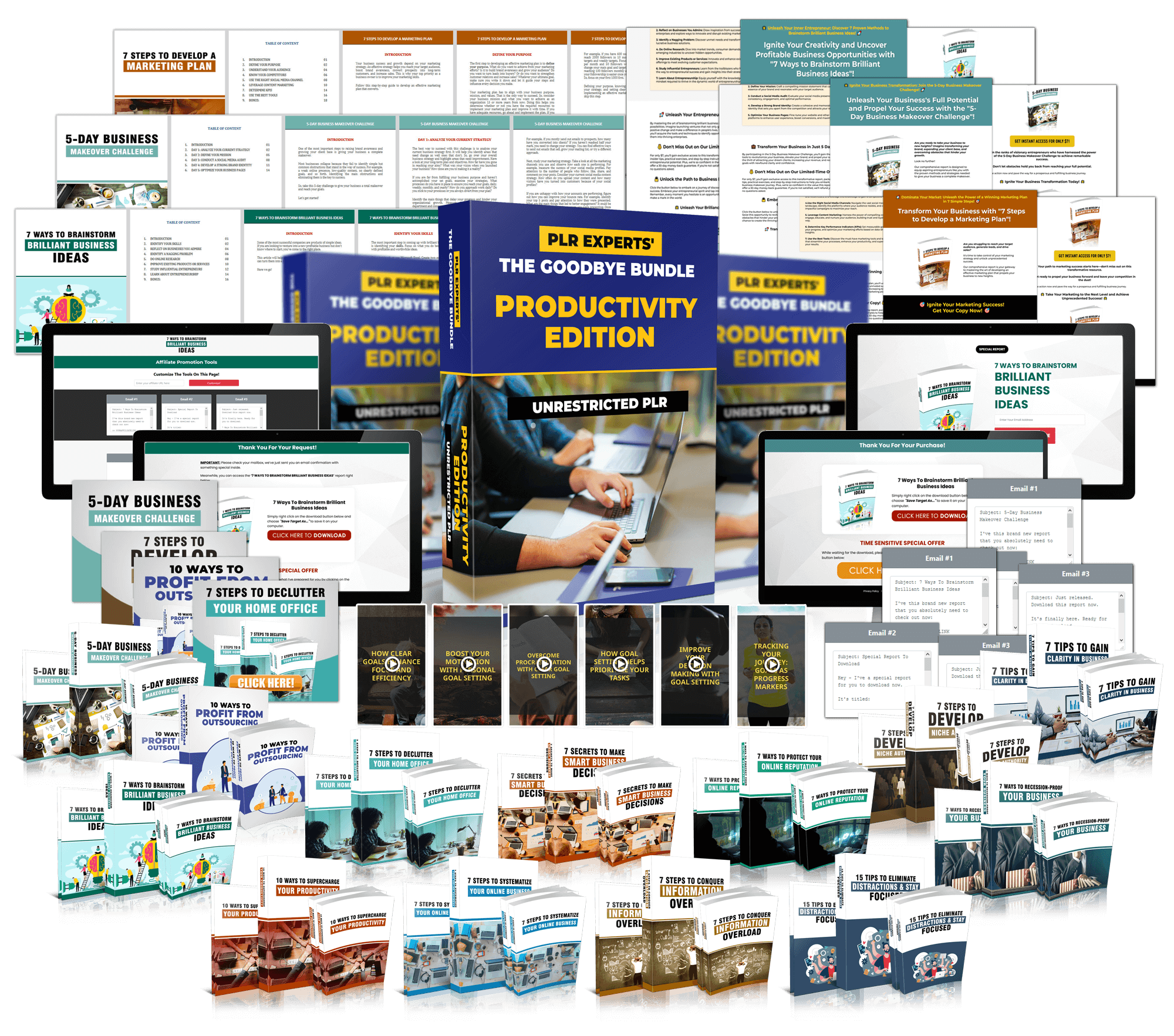 (Farewell PLR) Mega Productivity Bundle
