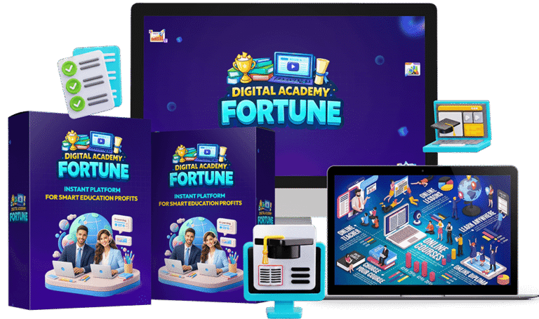 Digital Academy Fortune - DFY Platform to Sell Courses & Ebooks