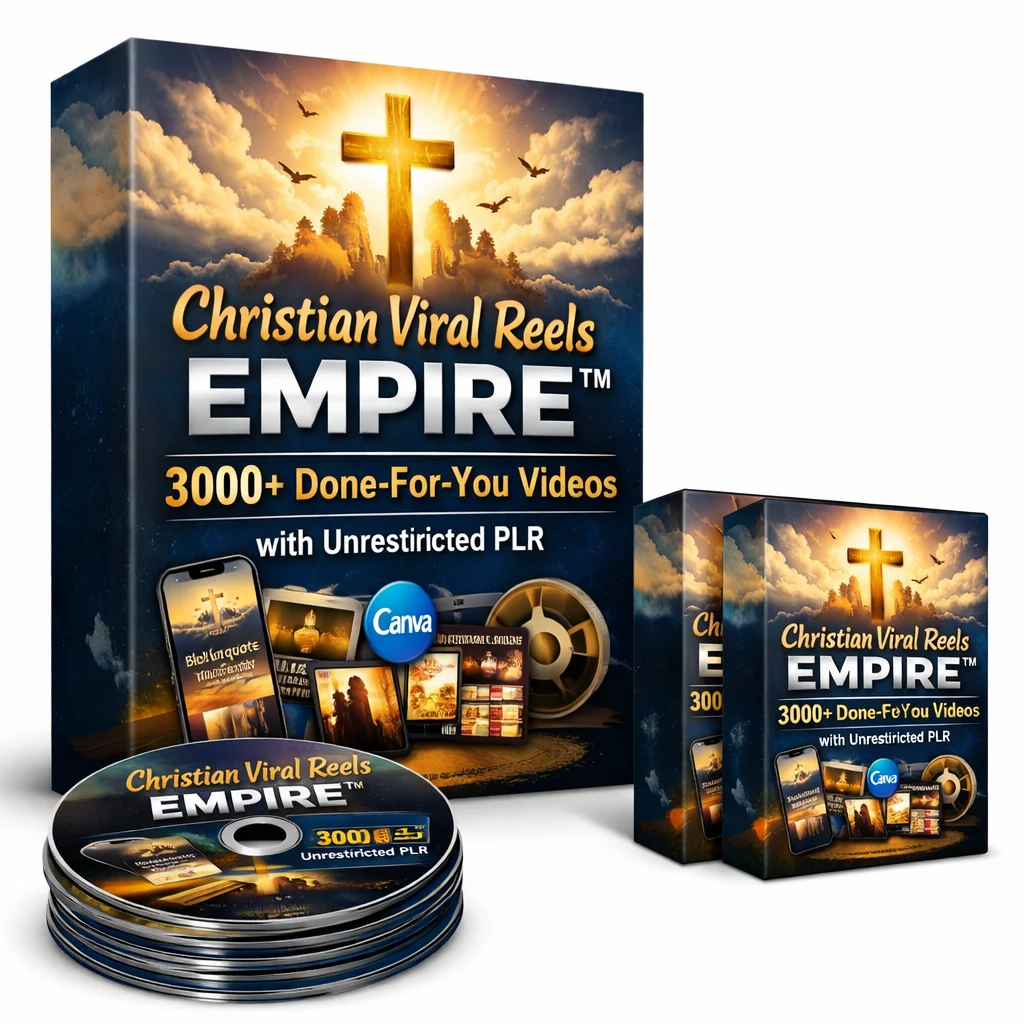 Christian Viral Reels Empire w/ Unrestricted PLR