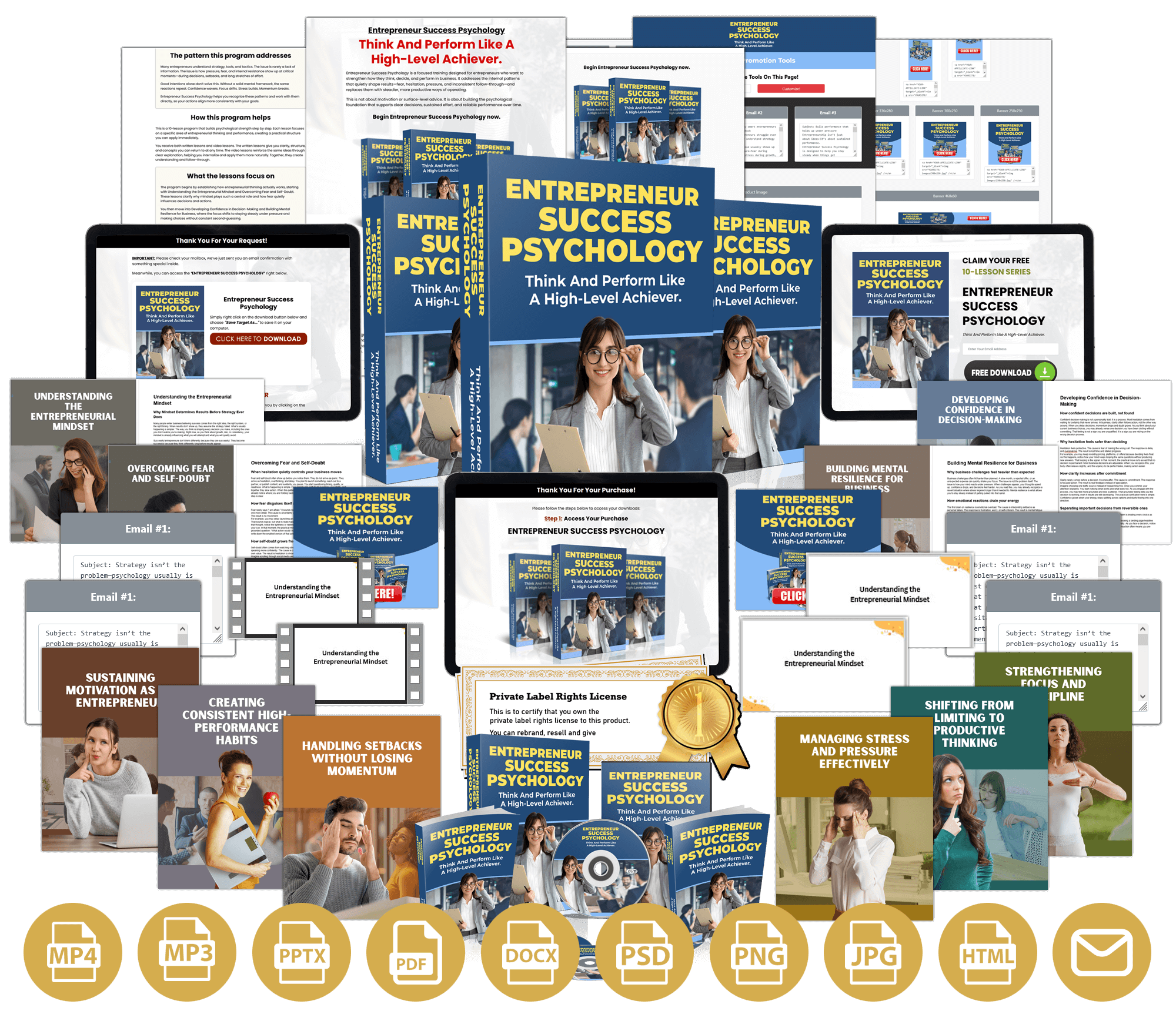 (PLR Firesale) Entrepreneur Success Psychology