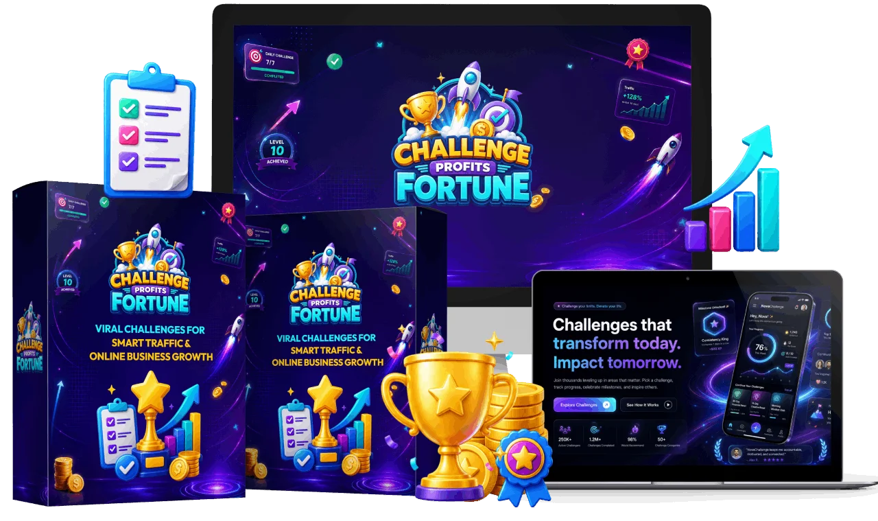 Challenge Profits Fortune - DFY Viral Challenge Platform
