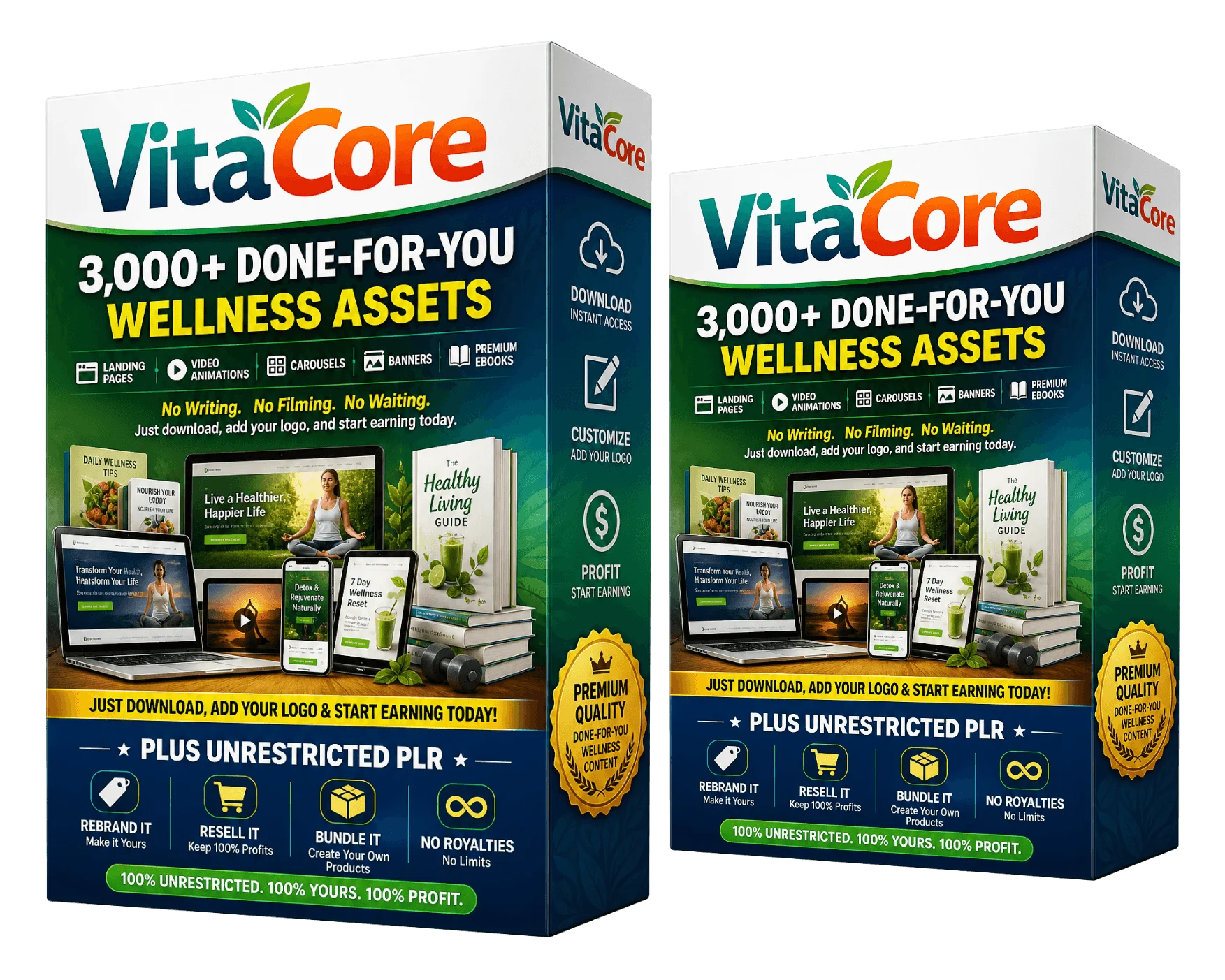 VitaCore - DFY Wellness Content Operating System