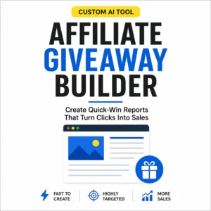 Affiliate Giveaway Builder