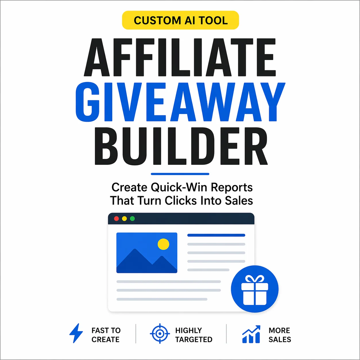 Affiliate Giveaway Builder
